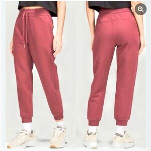 Lululemon Athletica Burgundy Joggers
